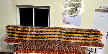 Ejército ocupa contrabando de 6,000 unidades de ron de en operativo en Elías Piña
