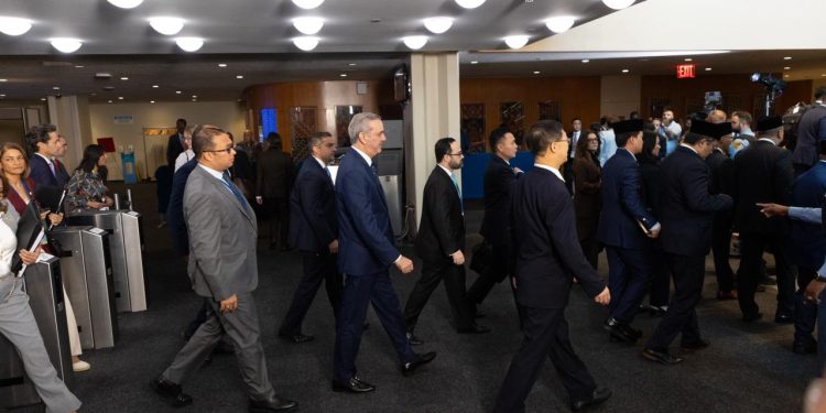 Abinader llega a la sede ONU para participar en Asamblea General