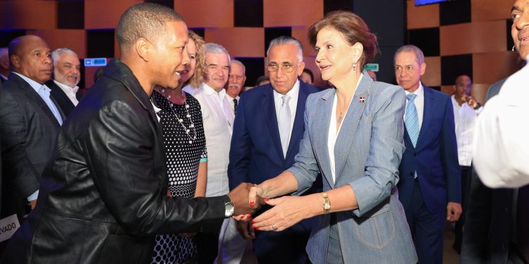 Raquel Peña participa en la presentación del Comité Organizador de los Juegos Centroamericanos y del Caribe 2026