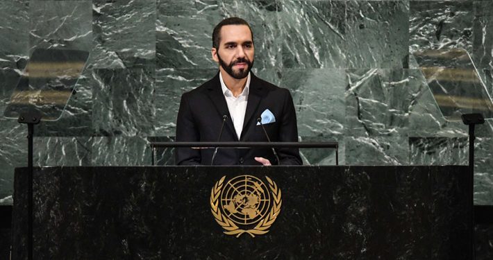 Bukele rechaza asistir a la ONU: “me pareció inútil