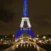 En Francia llaman a la paz, Torre Eiffel se ilumina con banderas de Palestina e Israel