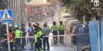 Se derrumba un edificio en Madrid; hay varios heridos y desaparecidos