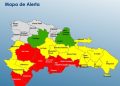 COE ratifica alerta roja en varias provincias debido a la tormenta tropical Melissa