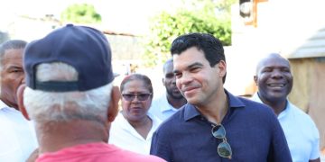 Wellington Arnaud informa drenaje pluvial calle 20, en San Pedro de Macorís, será inaugurado el próximo viernes 17