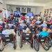 Las fundaciones WheelChair, Cruz Jiminián y Virgilio Féliz entregan sillas de rueda en comunidades del Sur