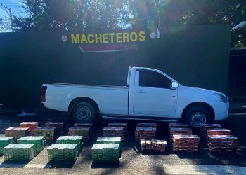 Ejército descubre contrabando de más de 120 mil cigarrillos en una camioneta en Santiago Rodríguez