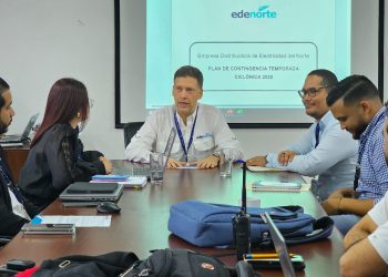 EDENORTE activa Plan de Contingencia y entra en sesión permanente ante tormenta tropical Melissa
