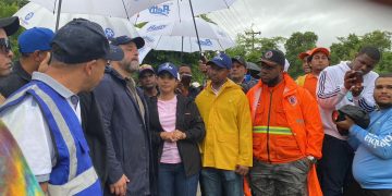 ASDN y Ministerio de Medio Ambiente intervienen cañada El Somito por efectos de la tormenta Melissa
