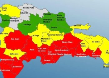 12 demarcaciones y el DN en alerta roja, 10 en amarilla y 06 en verde por Melissa, según COE