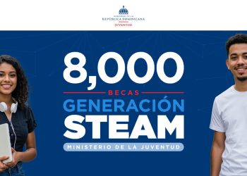 Ministerio de la Juventud abre convocatoria de 8,000 BECAS STEAM para jóvenes dominicanos