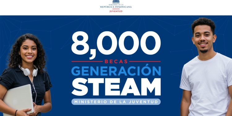 Ministerio de la Juventud abre convocatoria de 8,000 BECAS STEAM para jóvenes dominicanos