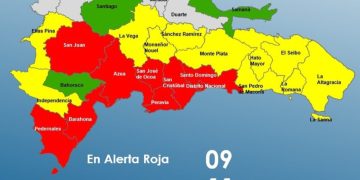 COE coloca 8 demarcaciones y el DN en alerta roja, 11 en amarilla y 4 en verde