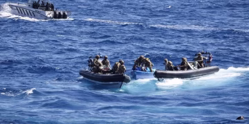 EEUU efectuó maniobras militares con fuego real en el mar Caribe como parte de su ofensiva contra el narcoterrorismo