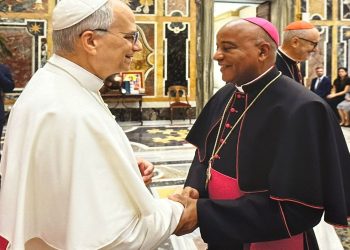 Papa León XIV recibe nuevo Obispo, Manuel Ruíz; agradece designación y lo invita a visitar a RD