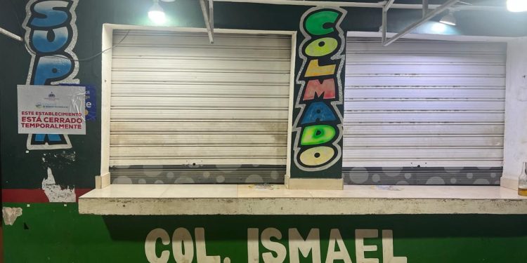 Cierran colmado ante fuerte contaminación sónica denunciada en Hacienda Estrella