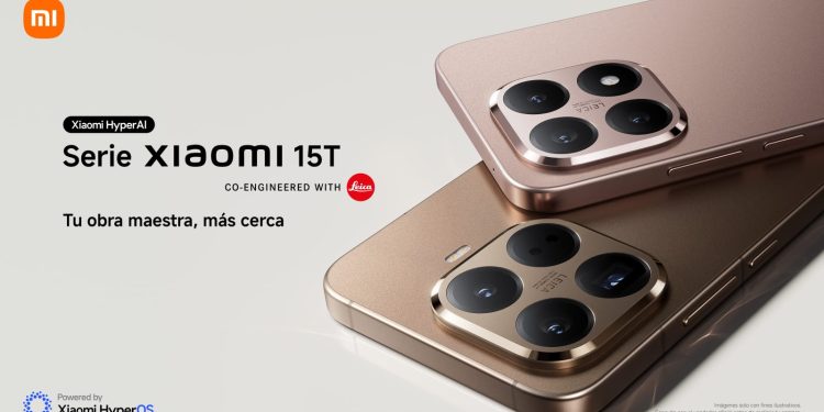 Xiaomi presenta la Serie Xiaomi 15T: fotografía profesional y diseño insignia que redefine la experiencia móvil