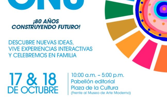 Naciones Unidas celebrará 80 años con dos días de feria interactiva