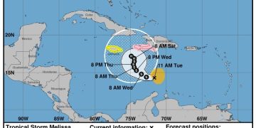 Indomet: Se forma la tormenta tropical Melissa