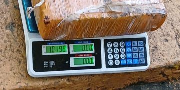 Decomisan más de 20 libras de presunta marihuana escondida en un vehículo durante operativo en Las Matas de Farfán