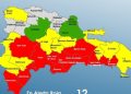 24 demarcaciones y el DN bajo alerta por efectos tormenta Melissa