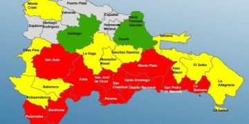 24 demarcaciones y el DN bajo alerta por efectos tormenta Melissa