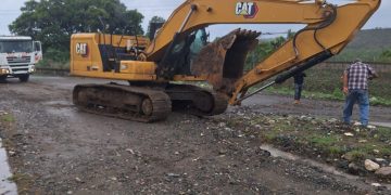 Agricultura envía equipos pesados a zonas agrícolas afectadas por Melissa