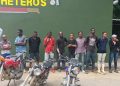 Ejército ocupa motocicletas utilizadas para transporte ilegal de extranjeros y detiene a 11 haitianos indocumentados en Mao