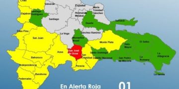 Una provincia en alerta roja,12 en amarilla, 10 y el DN en verde por Huracán Melissa, según COE