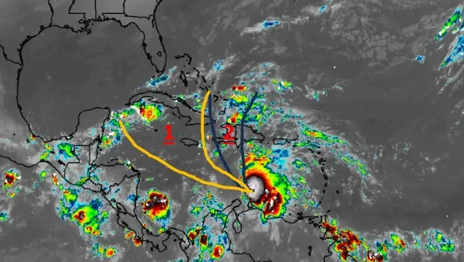 Instituto de Meteorología de Cuba en alerta por tormenta Melissa en el Caribe