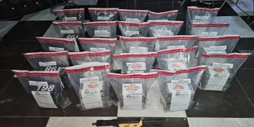 DNCD informa es cocaína alijo ocupado en Operación Leopardo