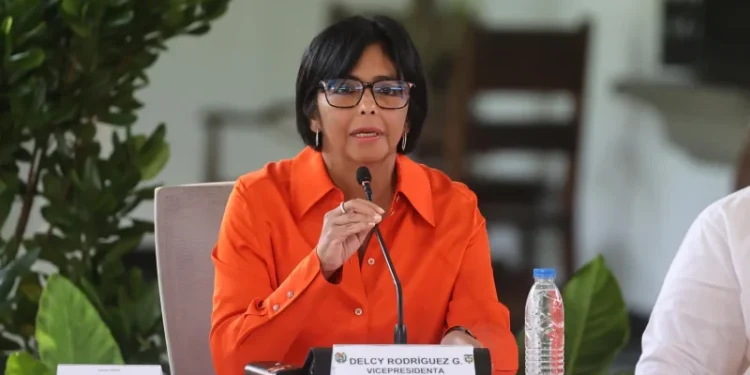 Delcy Rodríguez desmiente supuesta negociación con EE.UU.
