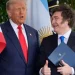 Javier Milei es recibido por Trump en la casa blanca y lo reconoce como un “gran líder“