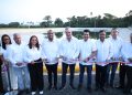 Presidente Luis Abinader y Wellington Arnaud inauguran planta de tratamiento de aguas residuales en el municipio Pimentel, provincia Duarte