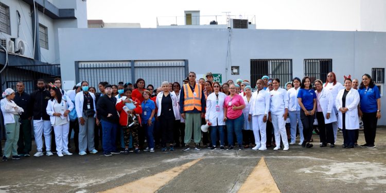 Hospital Materno San Lorenzo de Los Mina realizó con éxito simulacro de sismo