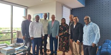 Directiva del CDP visita al presidente del Grupo de Medios Telemicro