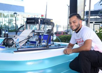 Otorgan patente de Modelo de Utilidad a “SargaZoom”, embarcación autónoma para la recolección de sargazo