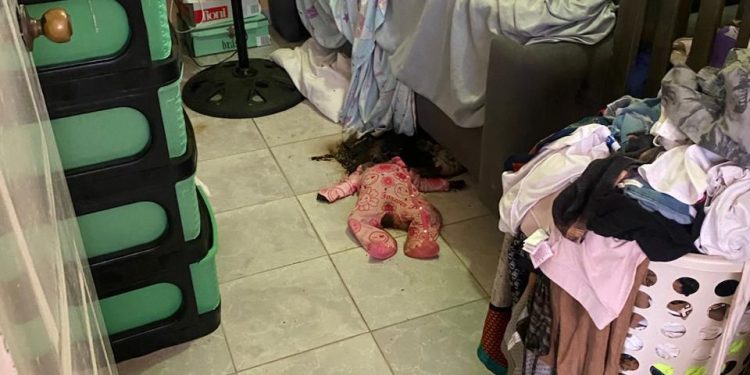 Encuentra cadáver de niña de dos meses en estado de descomposición y su hermano con grabe deshidratación en Higüey