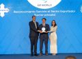 DP World en República Dominicana recibe el premio “Servicio al Sector Exportador” otorgado por ADOEXPO