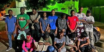 Ocupan jeepeta con 16 haitianos en condición irregular en Santiago Rodríguez