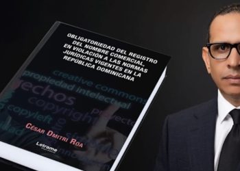 Abogado César Roa presenta libro sobre obligatoriedad del registro de nombre comercial