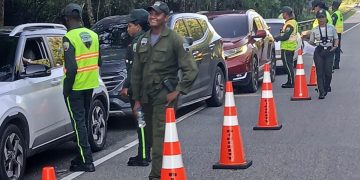 DIGESETT inspecciona 533 conductores en operativos de alcoholimetría durante el fin de semana