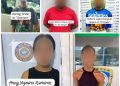 PN arresta a “El Brujito”, “La Changa”, “La Furiosa”, “La Pinta” y “Chinocano” con órdenes judiciales por distintos robos en Santiago