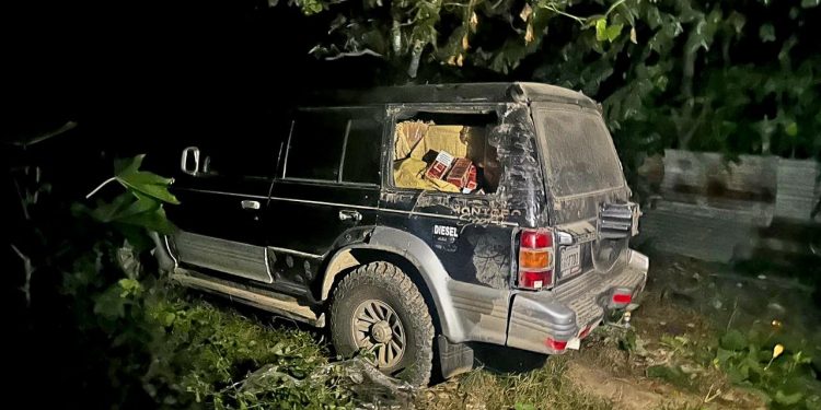 Ejército ocupa jeepeta con 240,000 unidades de cigarrillos de contrabando en Comendador, Elías Piña