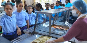 El INABIE destaca menús del almuerzo escolar garantizan mayoría de nutrientes a estudiantes