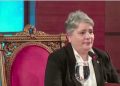Arelis Ricourt defiende ante el CNM una Suprema más moderna, eficiente y sin papel: fue la primera jueza en aplicar audiencias virtuales
