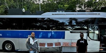 Ejército ocupa 130,000 cigarrillos de contrabando en autobús de transporte público en Matayaya