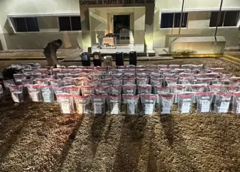 Autoridades ocupan cargamento de 484 paquetes de presunta cocaína en Pedernales