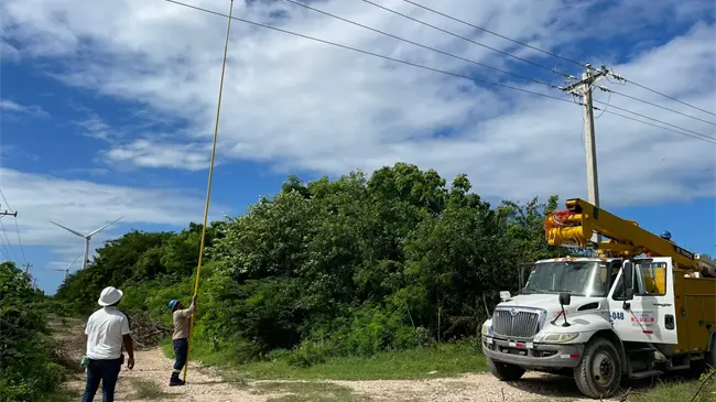 Edesur desmantela más de 70 conexiones ilegales en Pedernales