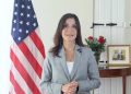 La embajadora de Estados Unidos presentó sus cartas credenciales
