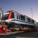 OPRET recibe dos trenes acoplables para aumentar capacidad del Metro de Santo Domingo